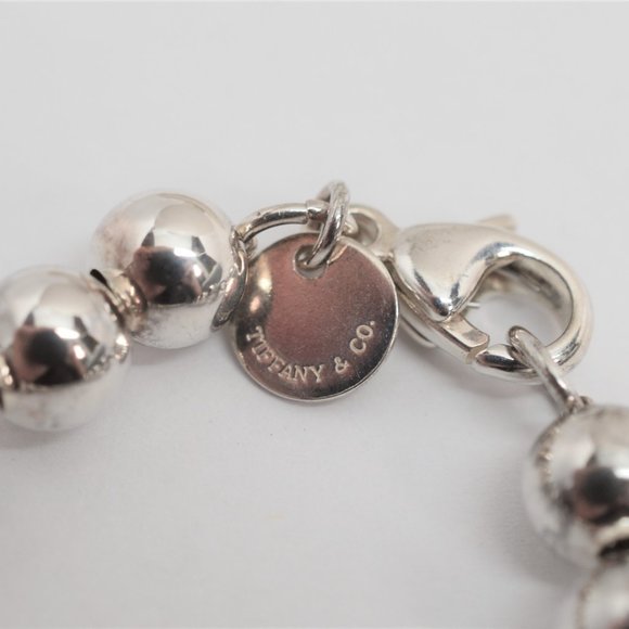 Tiffany & Co. Graduated HardWear Sterling Silver 16" Necklace Like New - Picture 4 of 6